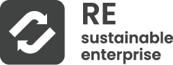 RE Sustainable Enterprise full version logotype